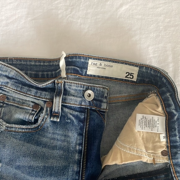 Rag and bone medium washed skinny jeans - Picture 6 of 6